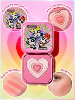 طراحی قلبی و جلوه شاین Tough Love Shimmer Blush شیگلم
