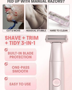 ویژگیهای 3 در 1 ماشین اصلاح تک تیغه Smooth Moves شیگلم